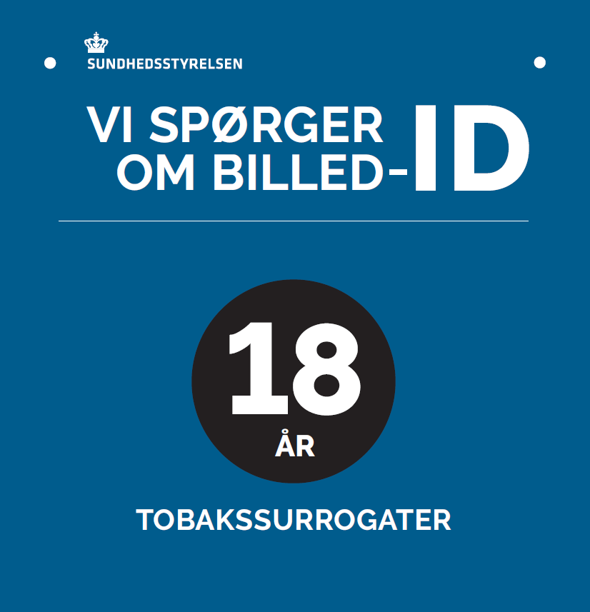 Billed-ID Skilt TOBAKSSURROGATER