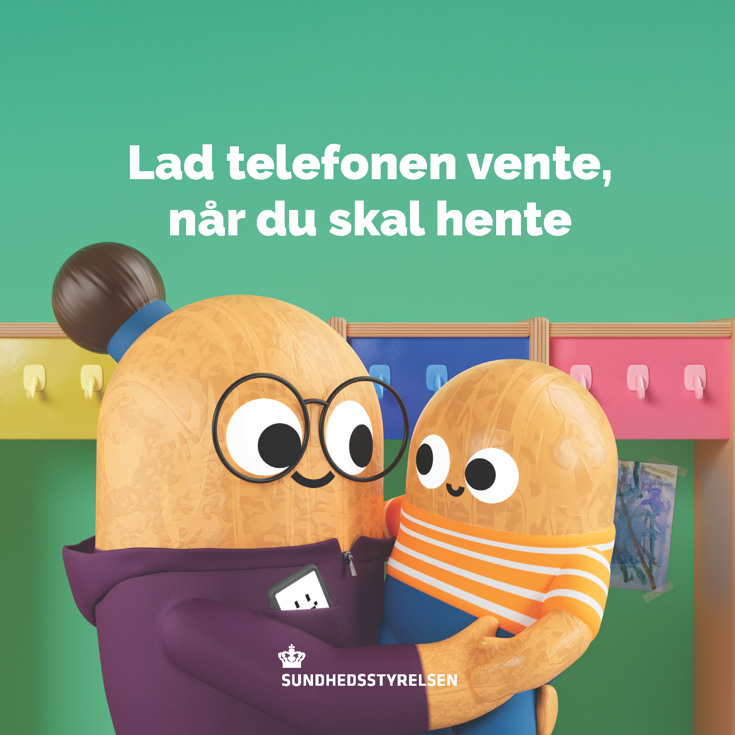 Kampagne "Styr på skærm" klistermærker