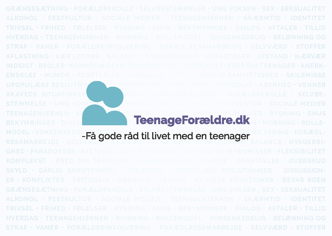 TeenageForældre.dk – postkort 50 stk