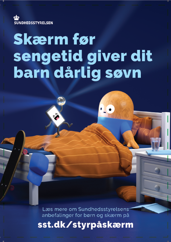 Kampagne "Styr på skærm" Postkort