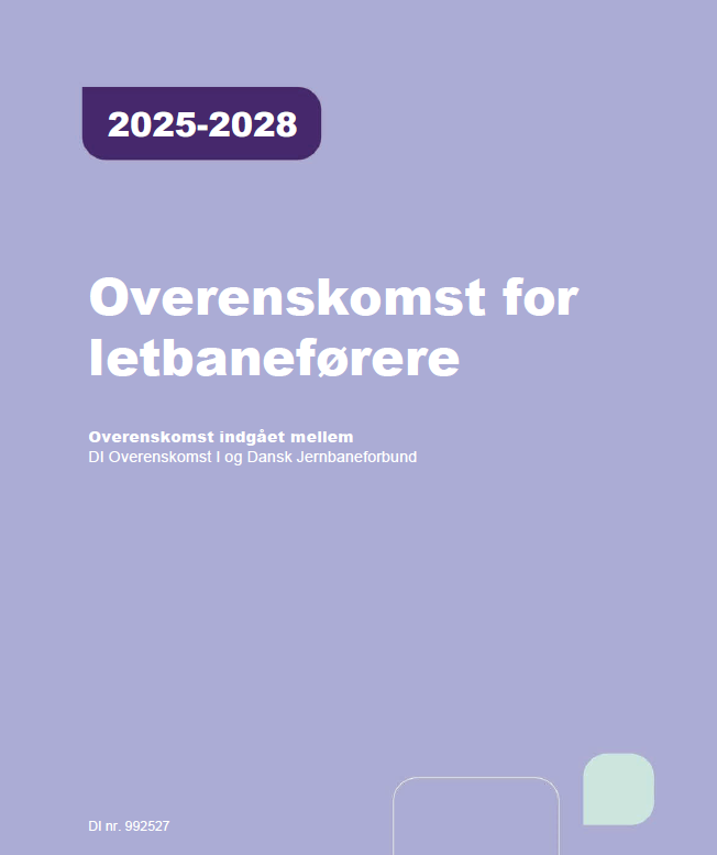 Overenskomst for letbaneførere 2025 - 2028